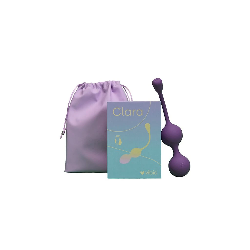 Vibio Clara Vibrating Kegel Balls Purple 2 Vibio Clara Vibrating Kegel Balls Purple – Bild 2