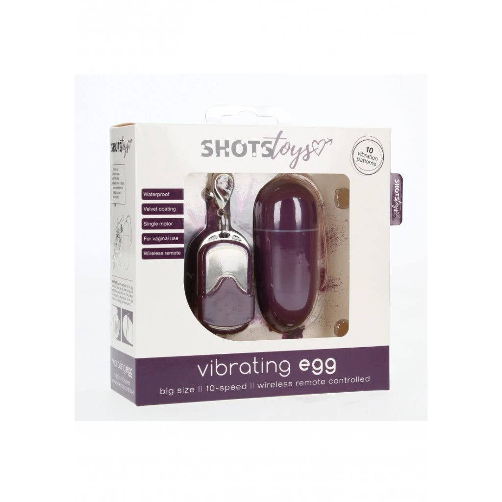 Vibrating Egg With 10 Speeds And Remote Control - Large 2 Vibrating Egg With 10 Speeds And Remote Control - Large – Bild 2