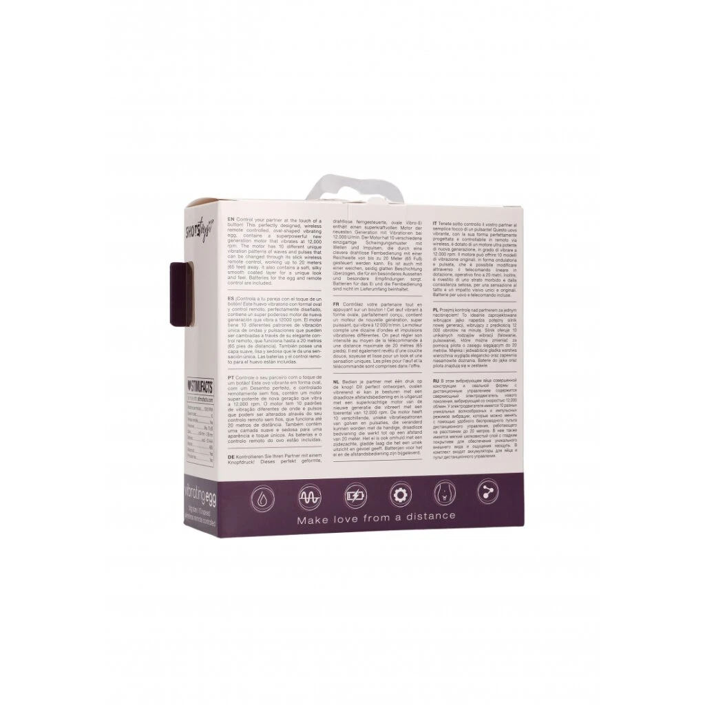 Vibrating Egg With 10 Speeds And Remote Control - Large 3 Vibrating Egg With 10 Speeds And Remote Control - Large – Bild 3