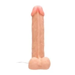 Vibrating Realistic Cock - 11" - With Scrotum - Skin 17 Vibrating Realistic Cock - 11" - With Scrotum - Skin -Sexspielzeug vibrating realistic cock 11 with scrotum skin5