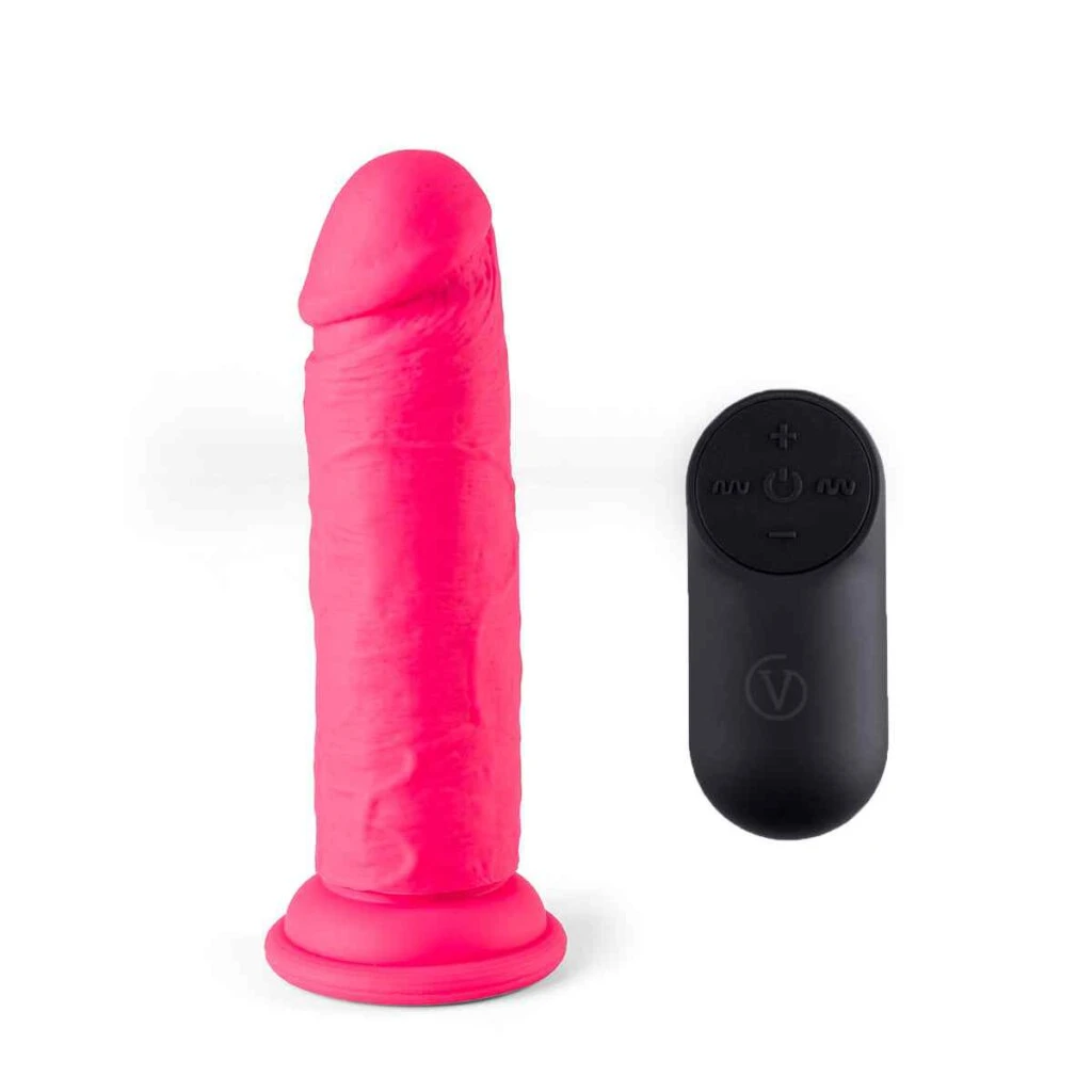 Vibrating Realistic With Remote R11 Pink 1 Vibrating Realistic With Remote R11 Pink