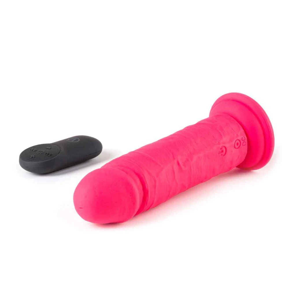 Vibrating Realistic With Remote R11 Pink 2 Vibrating Realistic With Remote R11 Pink – Bild 2