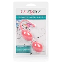CalExotics Weighted Kegel Balls Pink -Sexspielzeug weighted kegel balls pink3