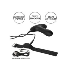CalExotics Wristband Remote Soft Kegel Black -Sexspielzeug wristband remote soft kegel black8