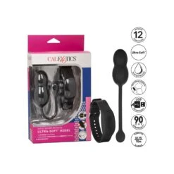 CalExotics Wristband Remote Soft Kegel Black -Sexspielzeug wristband remote soft kegel black9