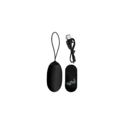 XR Brands XL Vibrating Egg - Black 13 XR Brands XL Vibrating Egg - Black -Sexspielzeug xl vibrating egg black5