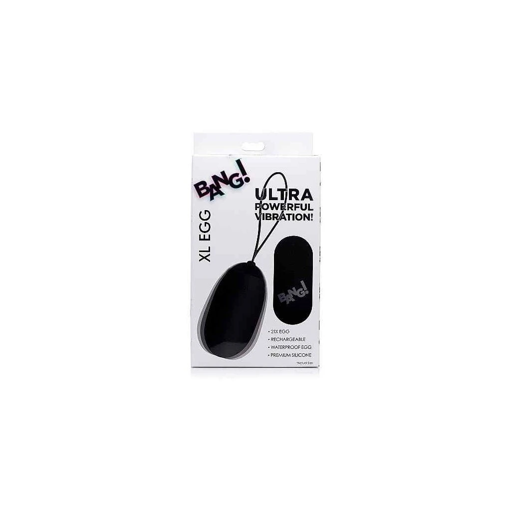 XR Brands XL Vibrating Egg - Black 7 XR Brands XL Vibrating Egg - Black – Bild 7