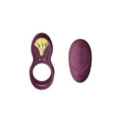 Zalo Bayek Wearable Massager Velvet Purple -Sexspielzeug zalo bayek wearable massager velvet purple4