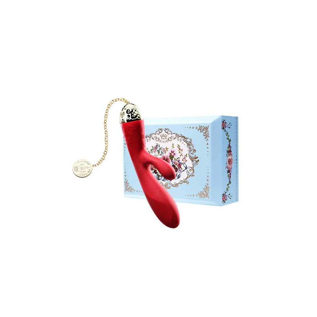 Zalo - Rosalie Rabbit Vibrator Bright Red 2 Zalo - Rosalie Rabbit Vibrator Bright Red – Bild 2